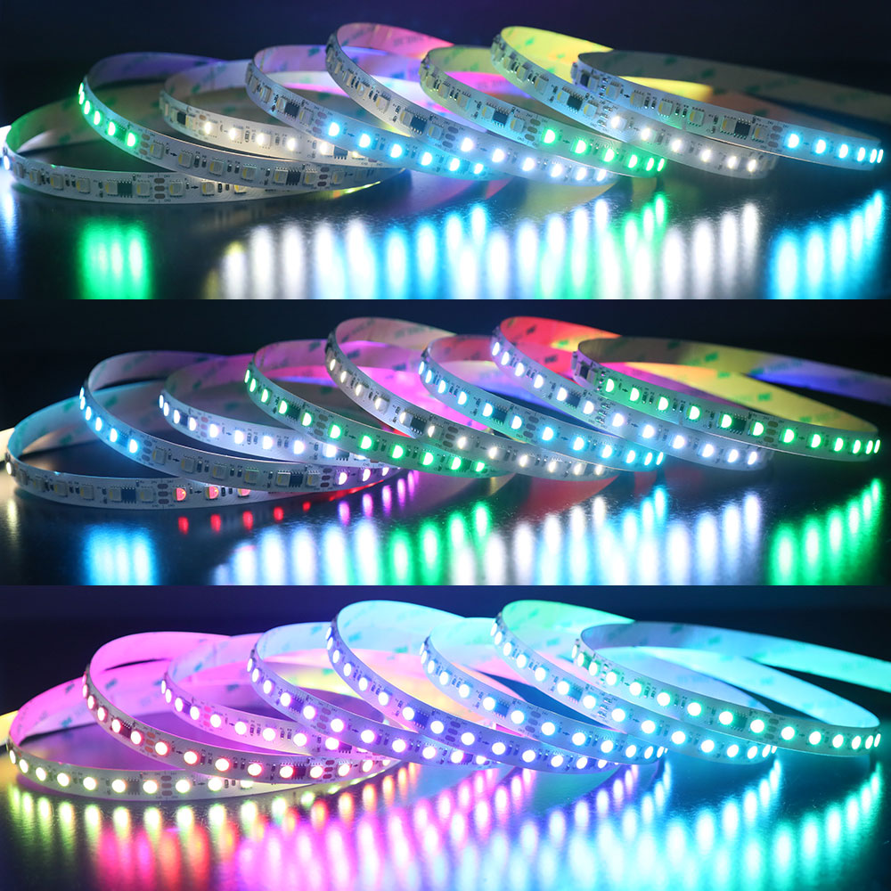 24V UCS2904 5050 4in1 RGBW Addressable LED Strip Lighting 24V UCS2904 5050 4in1 RGBW Addressable LED Strip Lighting